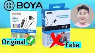 Verify Original or Fake Boya BY-M1 | আসল না নকল যাচাই করুন | BOYA M1 Microphone Review | 2021