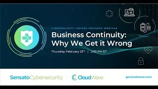 Business Continuity in Healthcare: Why we get it wrong?