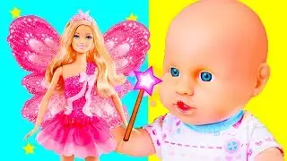 Куклы Пупсики Артёмка и Амелия волшебная палочка