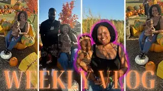 Living with Postpartum Anxiety | Taking my Daughter to the Pumpkin Patch 🎃 | Weekly Vlog