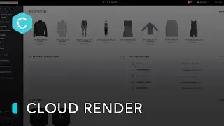 How to Use The Cloud Render Function in CLO-SET