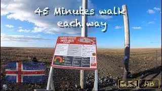 Walking to Solheimasandur Plane Wreck