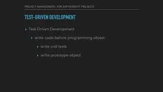 24 Testing - Test Driven Development