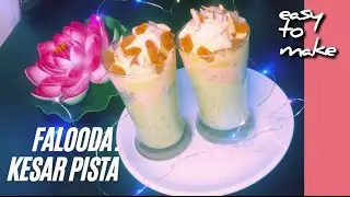 Weikfield falooda recipe in kannada/kesar pista flavour .Easy to make/falooda lovers/dessert recipe/
