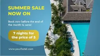 Shotstack Editable Video Template - Travel Advertisement