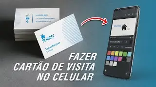 HOW TO MAKE A BUSINESS CARD WITH YOUR CELL PHONE? From start to finish! MAKE MONEY DOING THIS.
