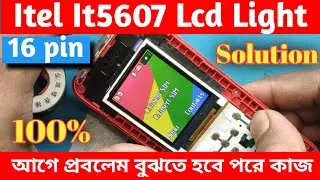 Itel it5607 Display Light Jumper solution || Itel Mobile LCD Light Jumped Solution|| Itel it2150 LCD