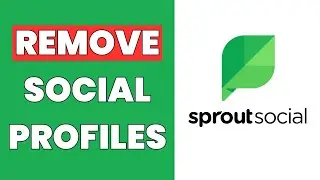 How To Remove Social Profiles In Sprout Social