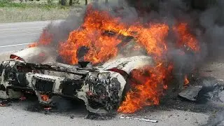 [APRIL FOOL JOKE!] Ferrari LaFerrari CRASH in Monaco | BURNS DOWN TO THE GROUND!