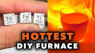 DIY 3200°F Kiln Pushed to the Limit – Melting Titanium!