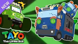 I'm the Zombie Supercar!🧟 | Halloween Songs for Kids | Rescue Team Songs | Tayo Sing-Along Show