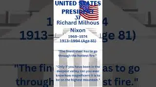 37 PRESIDENTS' QUOTES (2024)
