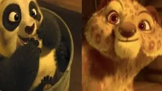 evolução dos mais fortes de kung fu panda(po e tai lung)