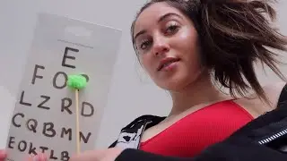 POV Laying on My Lap ~ ASMR Ear and Eye Exam