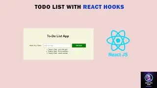 How to Make a Todo List with React Hooks | React Tutorials