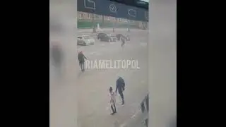 момент падения девочки в школе