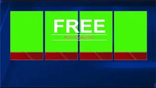 Green Screen Talk Show Box || News Channel Green Screen Box