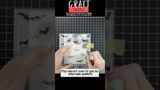 Craft Hack! Flip Stencil for New Pattern
