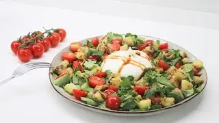Ну какой же он ВКУСНЫЙ! САЛАТ С СЫРОМ БУРРАТА!