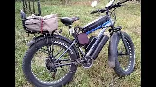 Електрофетбайк - 1200 ват. 150 км. на одному заряді.