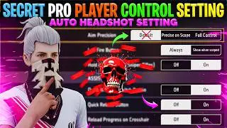 Free Fire Control Settings Full Details | PRO PLAYER SETTINGS 2026 | Headshot Sensitivity Settings