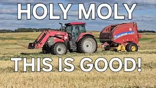 Silage Baling Barley!!