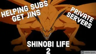 Helping Subs Get Jins And Items | Private Servers | Shinobi Life 2 [🔴LIVE]