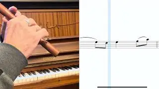 «Салли Гарденс» (Sally Gardens)  в обработке  Б.Бриттена из школы игры на блокфлейте И.Пушечникова