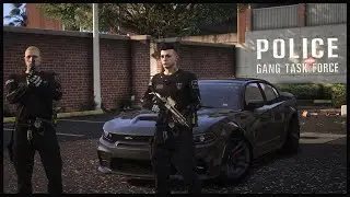 PLAYING AS A COP IN GTA 5 | GANG UNIT OR WARZONE? | QUANT V! | #4k