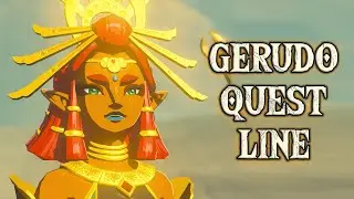 All Gerudo Quests Walkthrough - The Legend of Zelda: Tears of the Kingdom (Mural's Riddle)
