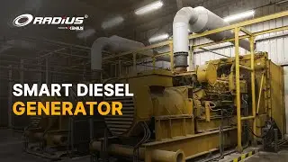 Diesel Generator Monitoring System | IBMS | Xenius Solution by Radius Synergies