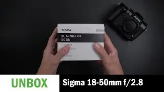 Finally the Sigma 18-50mm f/2.8 for Fujifilm X Mount!!