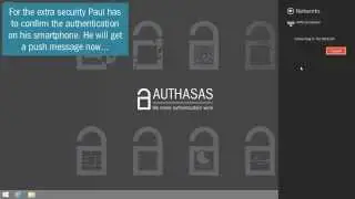 Authasas - VPN authentication using smartphone on Windows 8.1