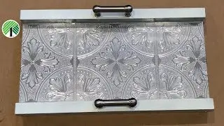 Dollar Tree Serving Tray DIY