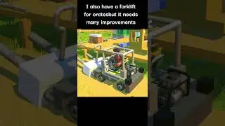 Cargo train station in Scrap Mechanic