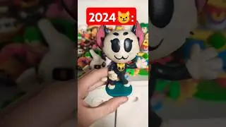 😼КИТ ИЗ ПЛАСТИЛИНА! Наконец-то я слепила Бравл Старс! 