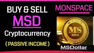 Monspace MSD Tagalog Presentation - Passive income