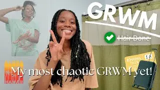 GRWM for Hawaii! DIY Edition [Faux Locs, Waxing, Chaos]