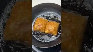 Buldak Rice Paper Dumpling #shorts #koreanfood #korean #viralfood