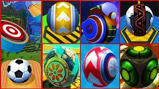 Going Balls vs Gyro Ball,Temple Rolling Balls, Space Rolling Balls,Rolling Balls Sky Race,Rollance