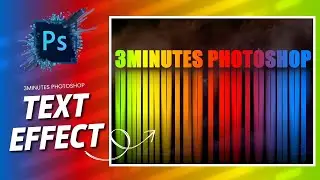 HOW TO CREATE TEXT EFEECT IN #photoshop