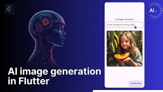 Flutter Text to Image || Flutter AI Image Generator 