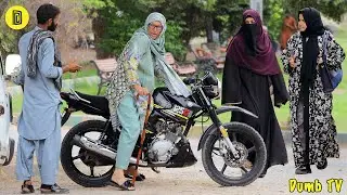 Dadi on Motorbike | Dumb Pranks