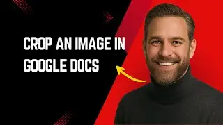 How To Crop and Resize An Image In Google Docs Fast and Easy!