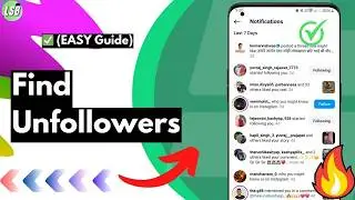 Instagram Hack: INSTANTLY See Who Doesn't Follow You Back 🚫 (100% Working)
