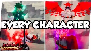 [Anime Showdown] Every NEW Characters Showcase (Fully Explained)