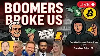 Boomers Broke Us! - Cardone Debates Hosted By Dana