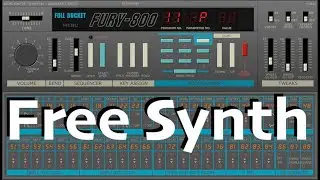 FREE VST/AU Synthesizer: Full Bucket Music - Fury 800 - Korg Poly 800 (Free Plugin)
