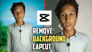 Remove video background just 3 second|| Capcut background remove tutoria|| Umair editing zone