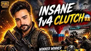 PUBG Mobile 🔥 INSANE Chicken Dinner | Clutch Win 🏆😱